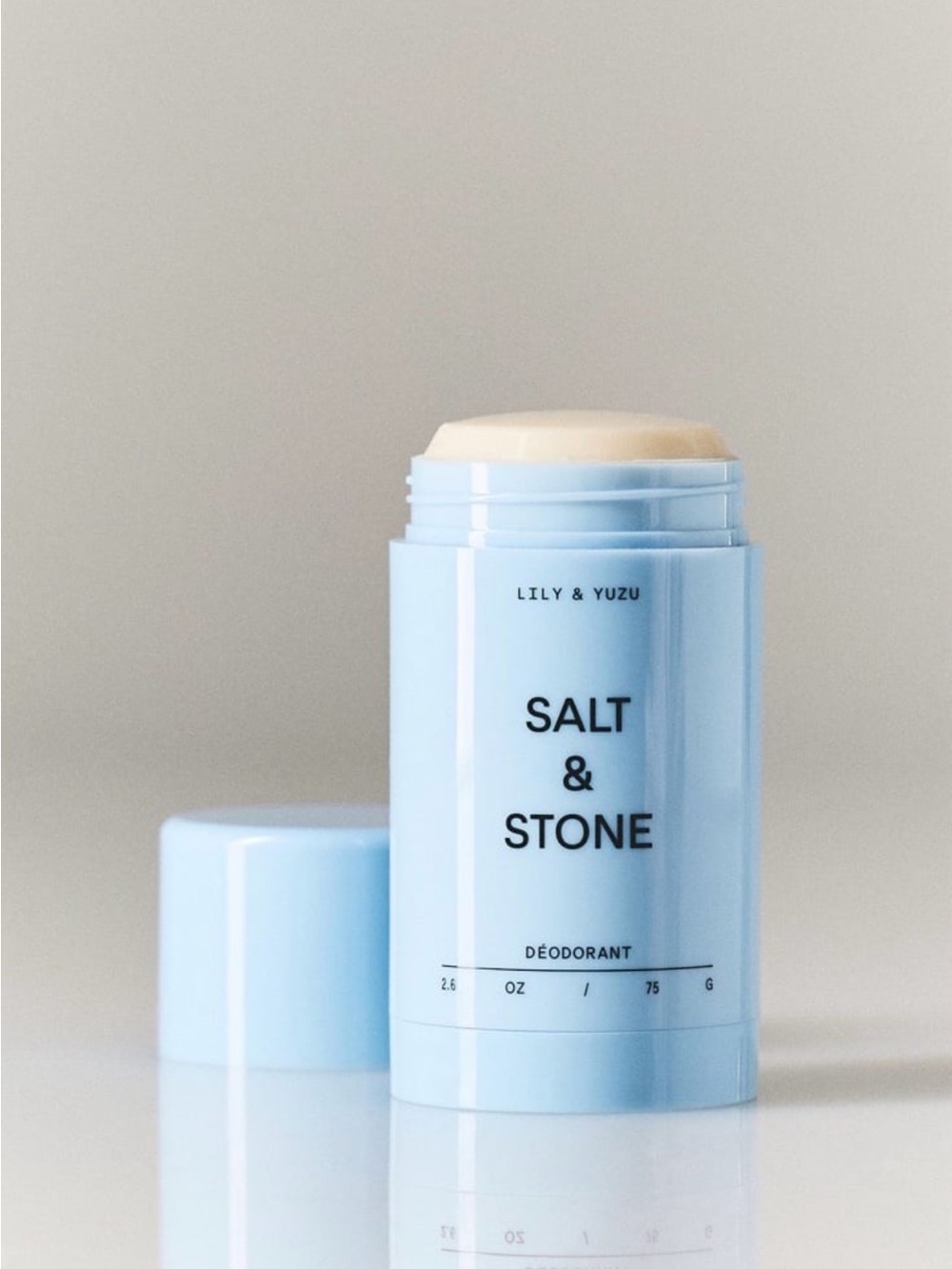 Salt & Stone Lily & Yuzu Deodorant Stick - Light Blue